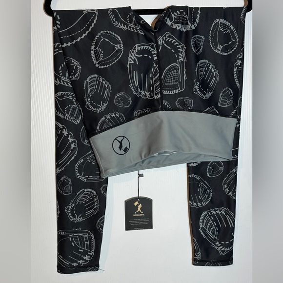 NWT leggings size small baseballism - Picture 3 of 5